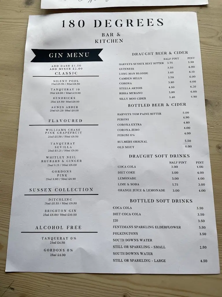 Menu_180 Degrees Bar & Kitchen_Cuckfield_image_4