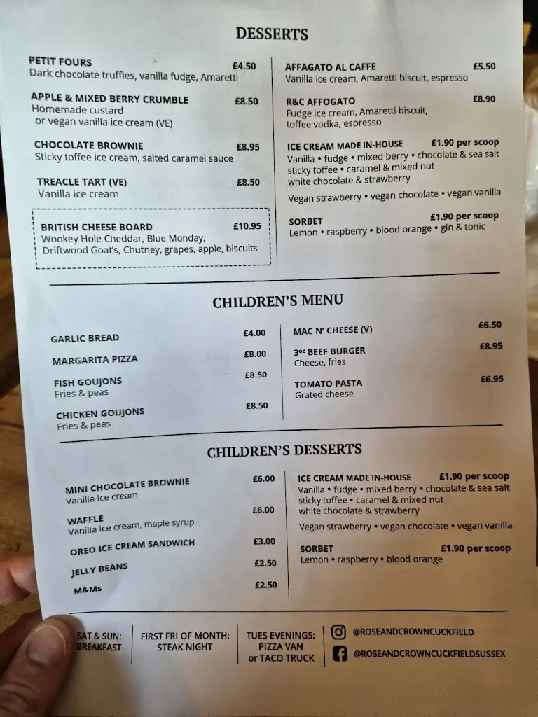 Menu_Rose & Crown Cuckfield_Cuckfield_image_1