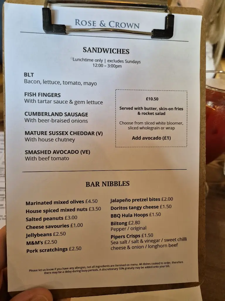 Menu_Rose & Crown Cuckfield_Cuckfield_image_3