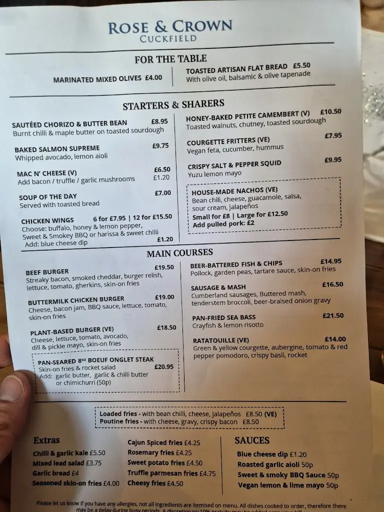 David Holmes_Rose & Crown Cuckfield_Cuckfield_review