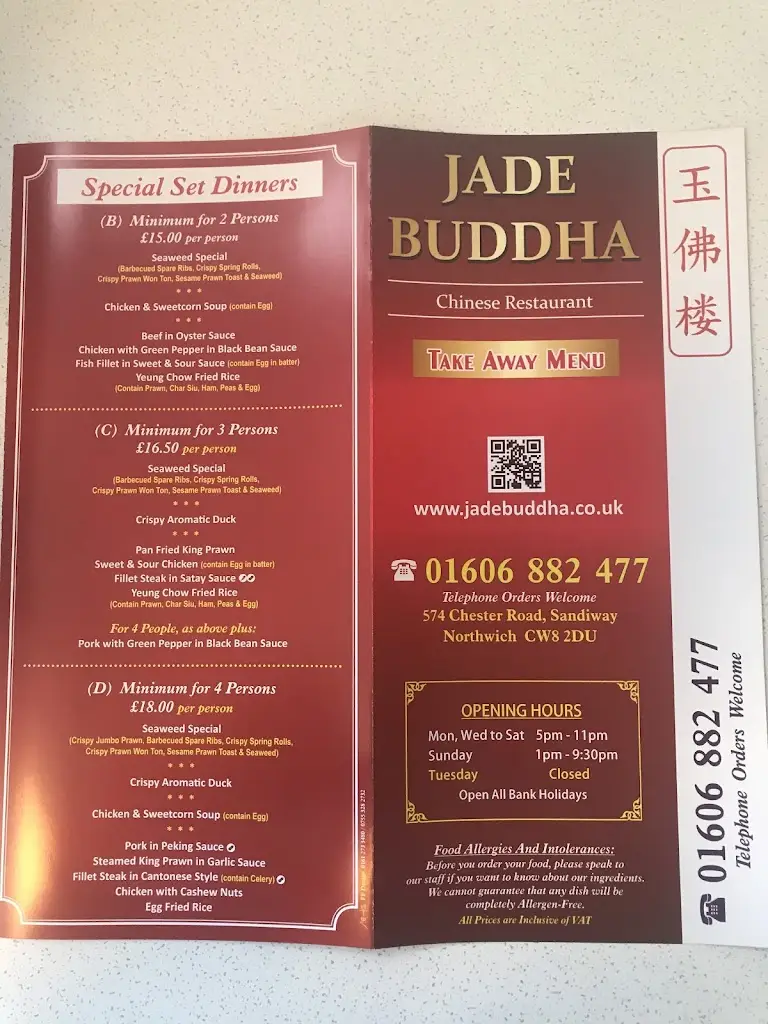 Menu_The Jade Buddha_Cuddington_image_3