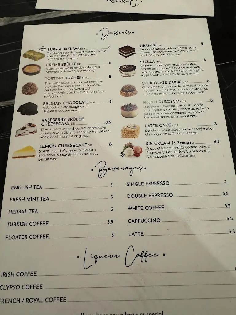 Menu_Minel Meze & Grill (King’s Arms)_Culverstone Green_immagine_4