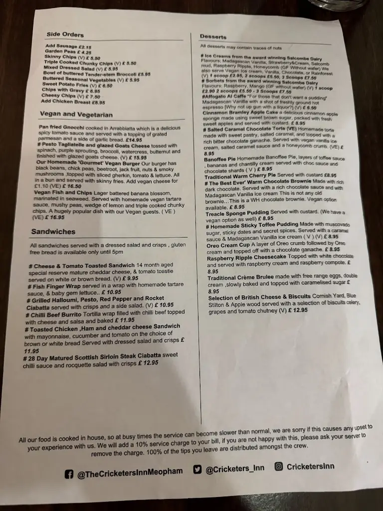 Menu_The Cricketers Inn_Culverstone Green_image_2