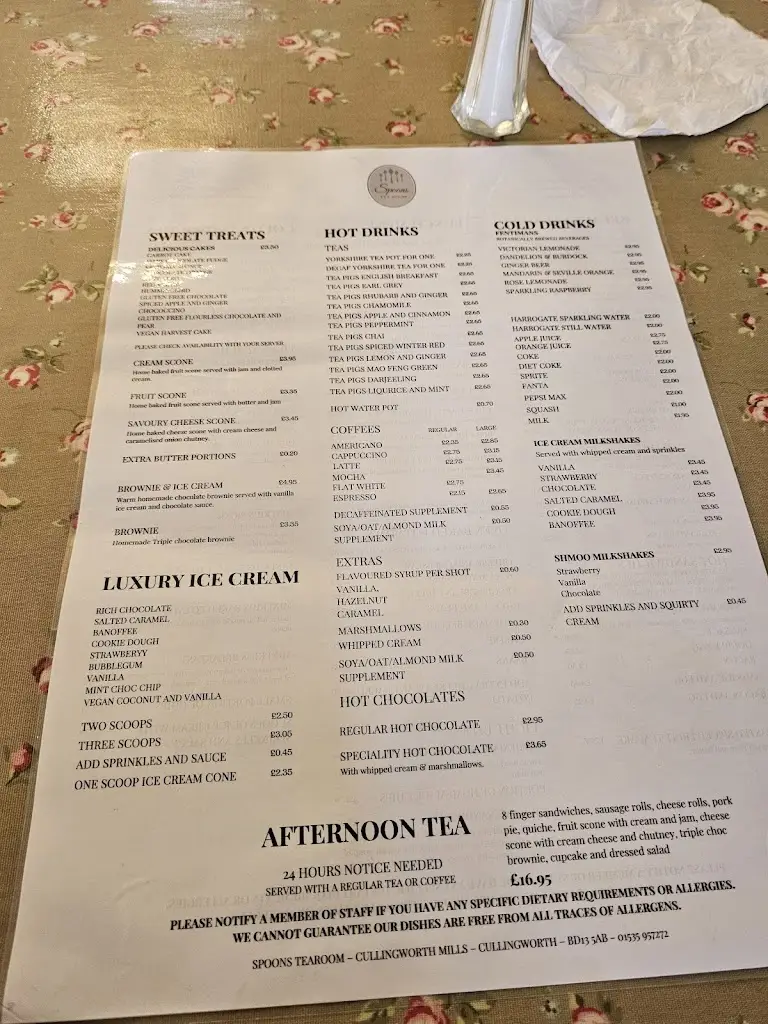 Menu_The Mill Cullingworth _Cullingworth_image_1