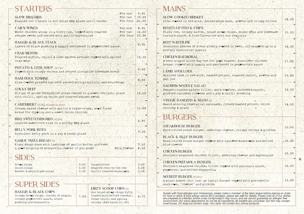 Menu_The Bowling Green Steakhouse_Ashbourne_image_1