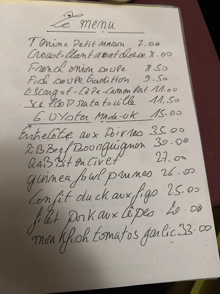 Menu_Les Associés_Crouch End_image_1