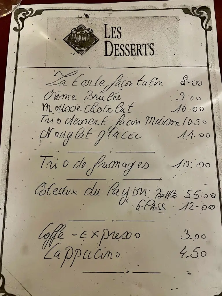 Menu_Les Associés_Crouch End_image_2