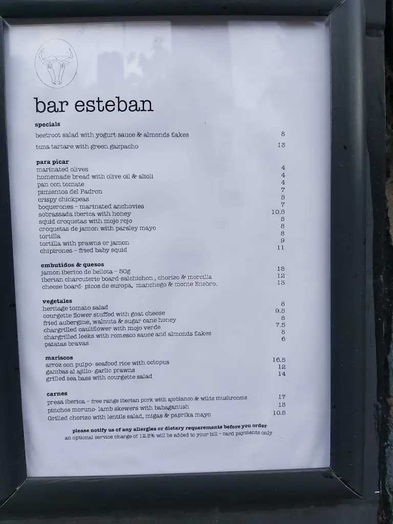 Menu_Bar Esteban_Crouch End_image_2