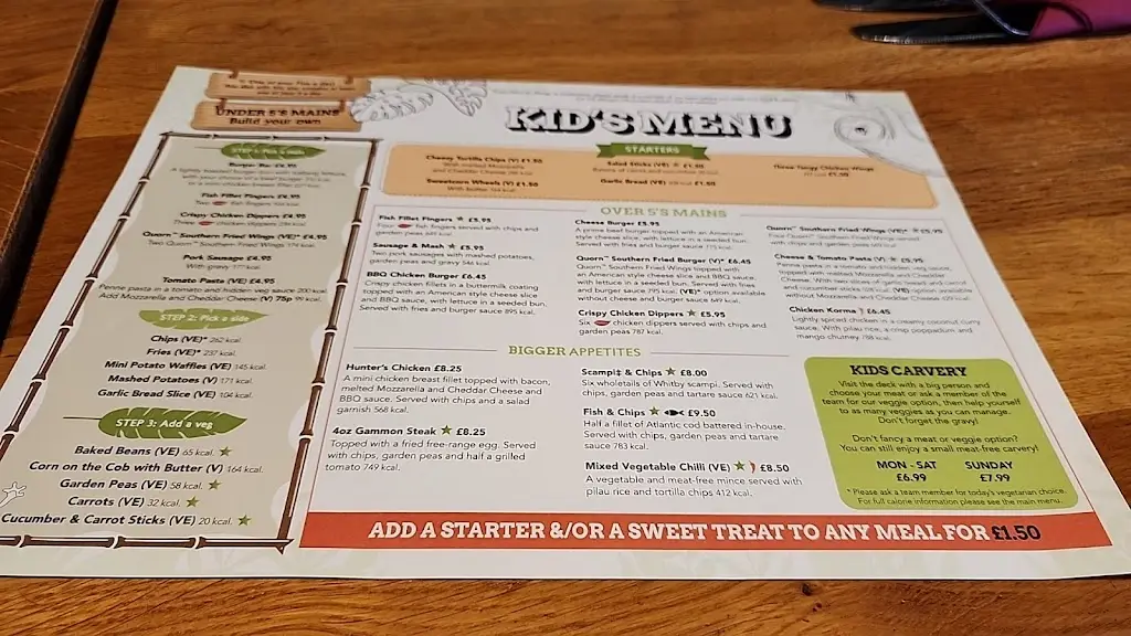 Menu_Pipe Major_Dagenham_image_1