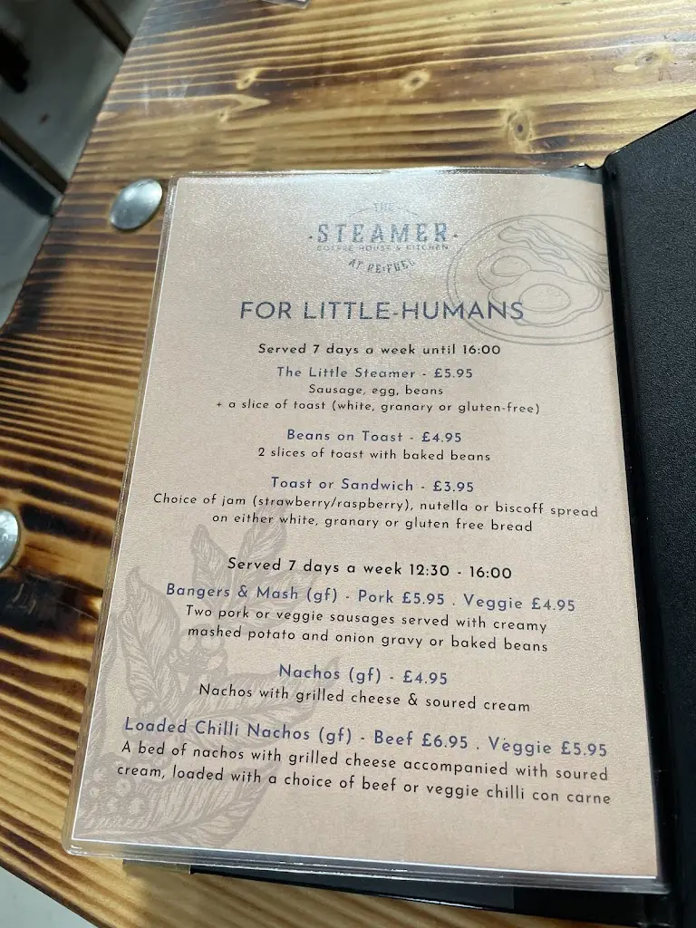 Menu_The Steamer Coffee House and Kitchen_Cullompton_image_4