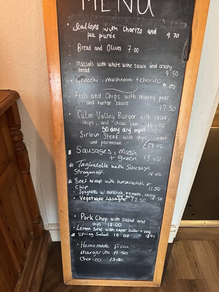 Menu_Culm Valley Inn_Cullompton_image_1