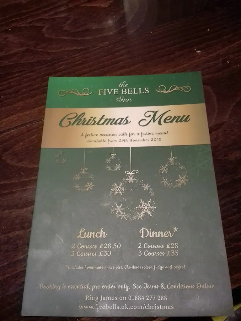 Menu_The Five Bells Community Pub_Cullompton_image_4
