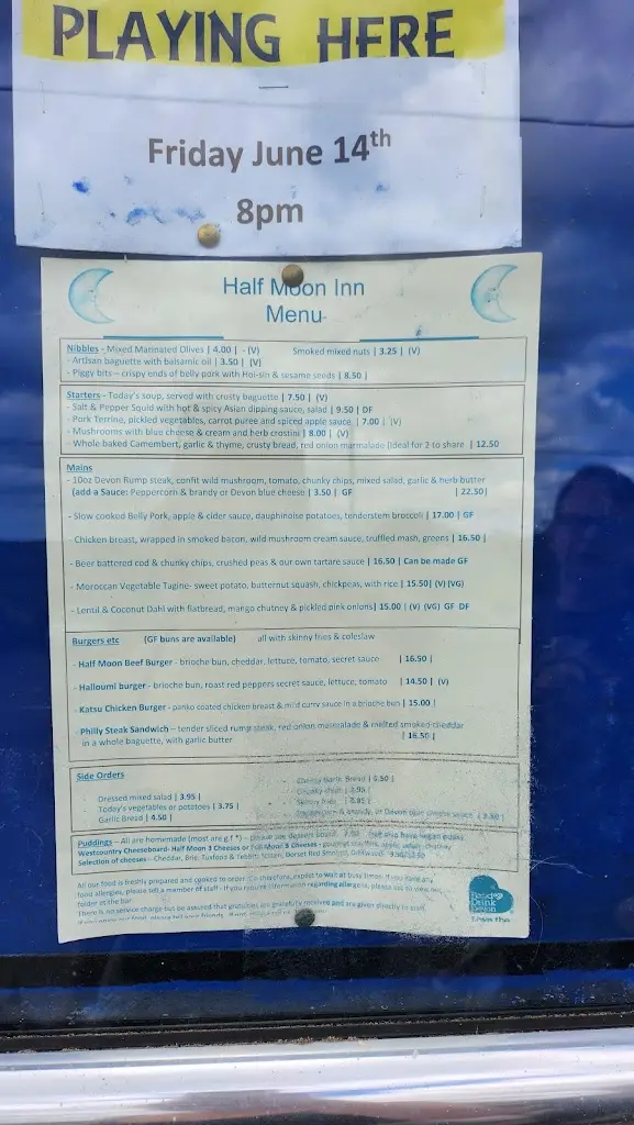 Menu_Half Moon Inn_Cullompton_image_1