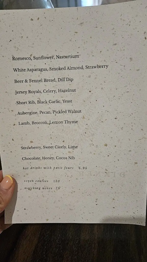 Menu_The Cottage In The Wood_Cumbria_image_1