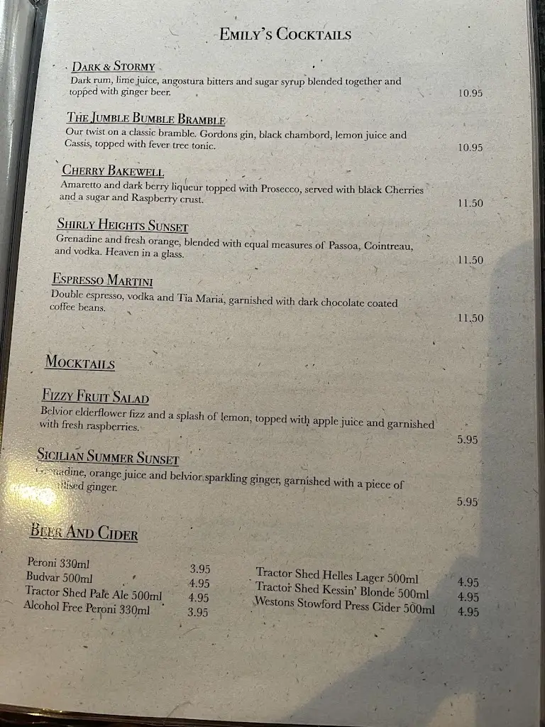 Menu_The Jumble Room_Cumbria_image_4