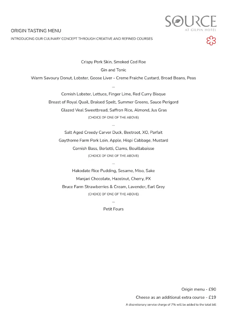 Menu_SOURCE at Gilpin Hotel_Cumbria_image_2