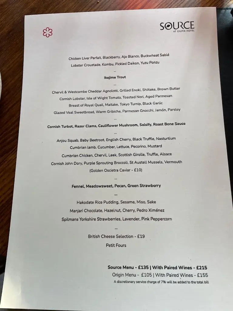 Menu_SOURCE at Gilpin Hotel_Cumbria_image_3
