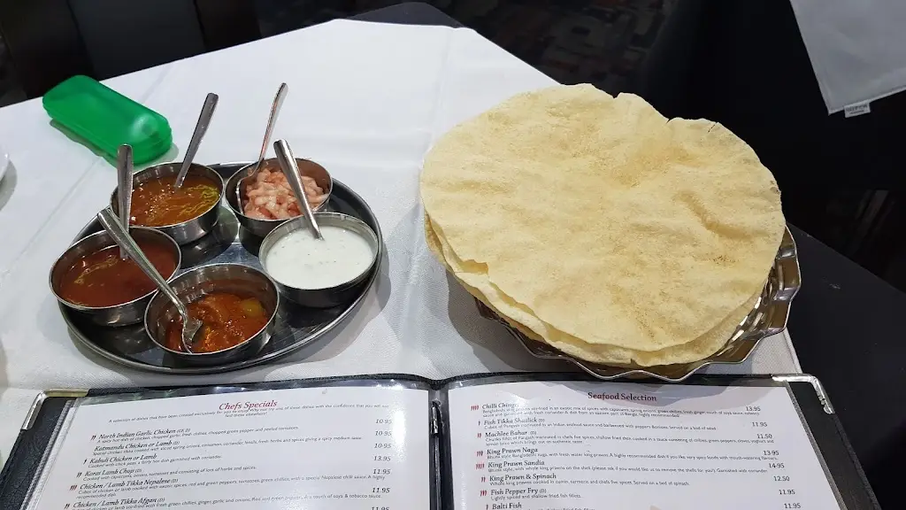 Menu_The Raj_Culcheth_image_2