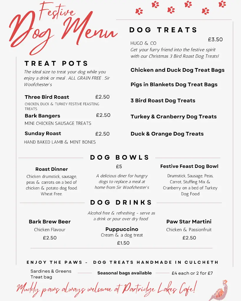 Menu_Partridge Lakes Cafe_Culcheth_image_1