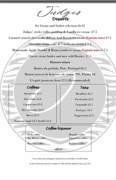 Menu_Judges Bar & Restaurant Potters Bar_Cuffley_image_4