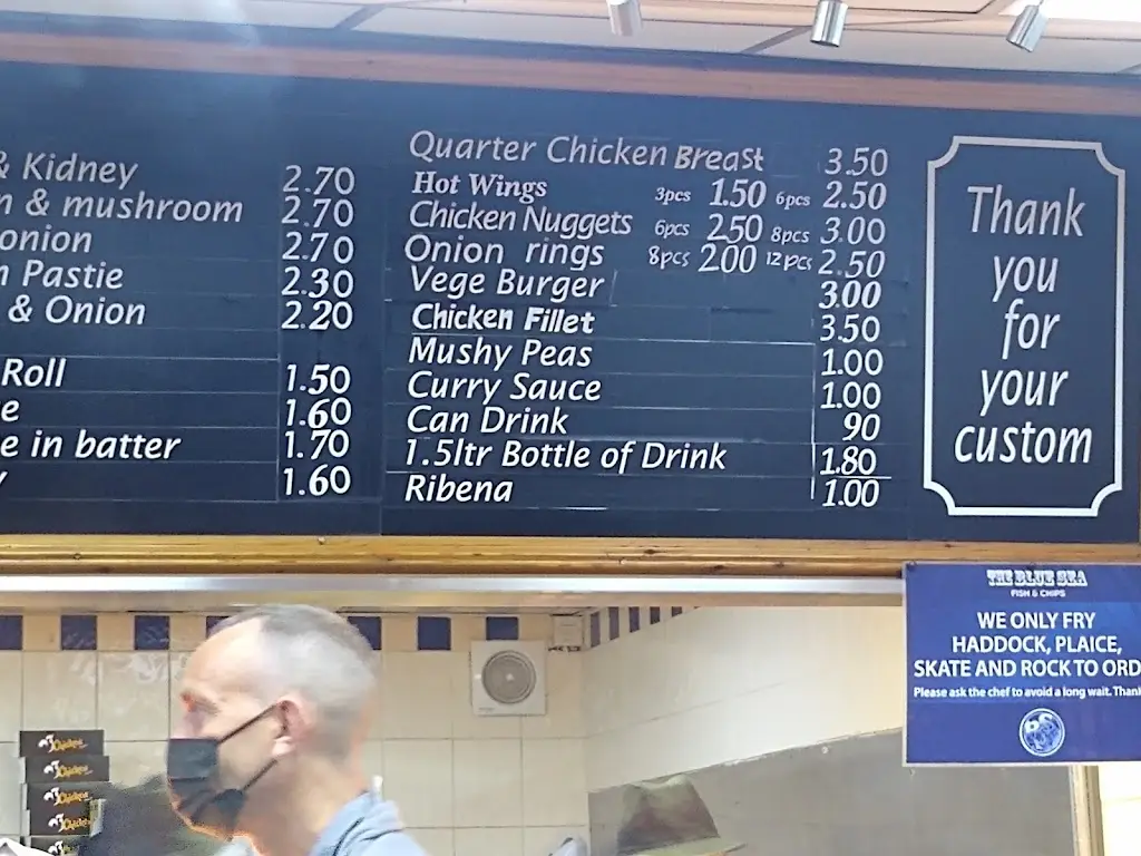 Menu_The Blue Sea Fish and Chips _Cuffley_image_2