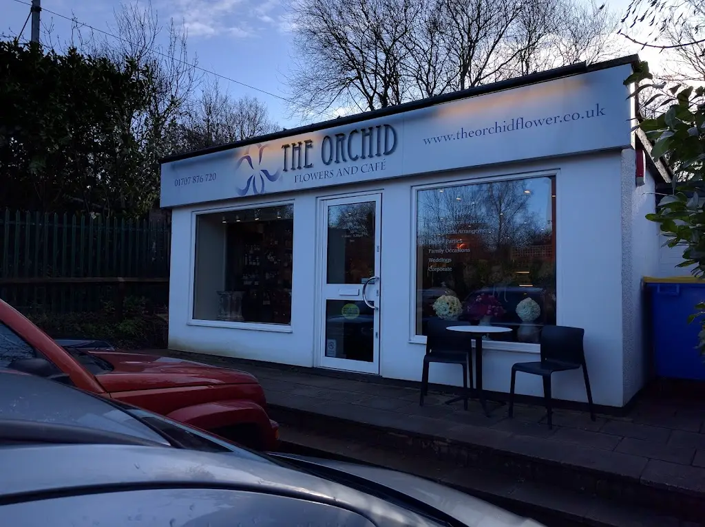 The Orchid Flowers & Cafe restaurant in Cuffley