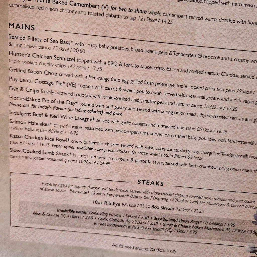 Menu_The Crow And Gate_Crowborough_image_3