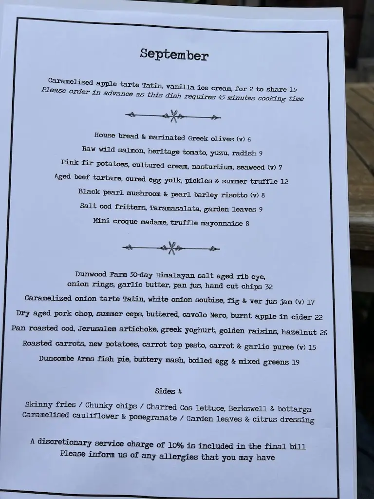 Menu_The Duncombe Arms_Ashbourne_image_1