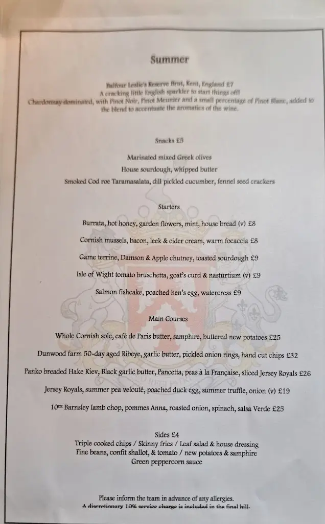 Menu_The Duncombe Arms_Ashbourne_image_3