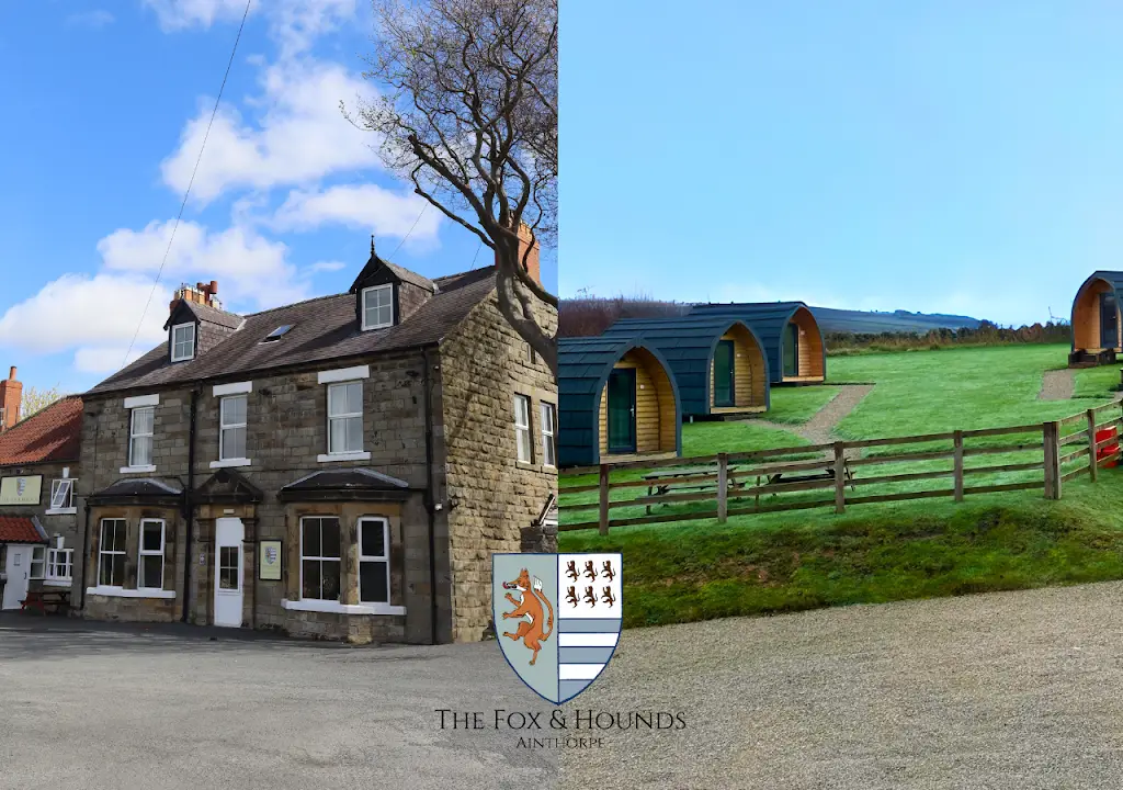 The Fox & Hounds Inn & Camping Pods restaurant in Danby