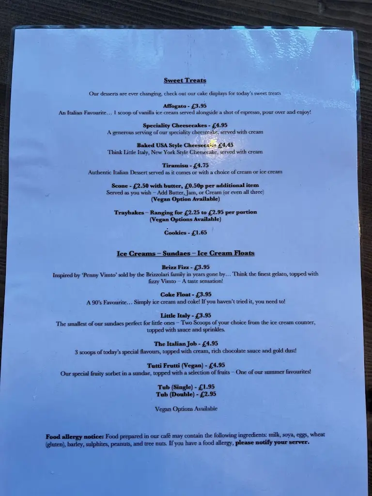 Menu_Brizzolaris - Italian coffee bar_Dalton in Furness_imagen_4