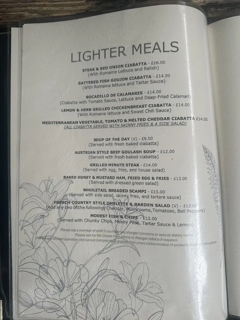 Menu_White Horse_Datchworth_image_2