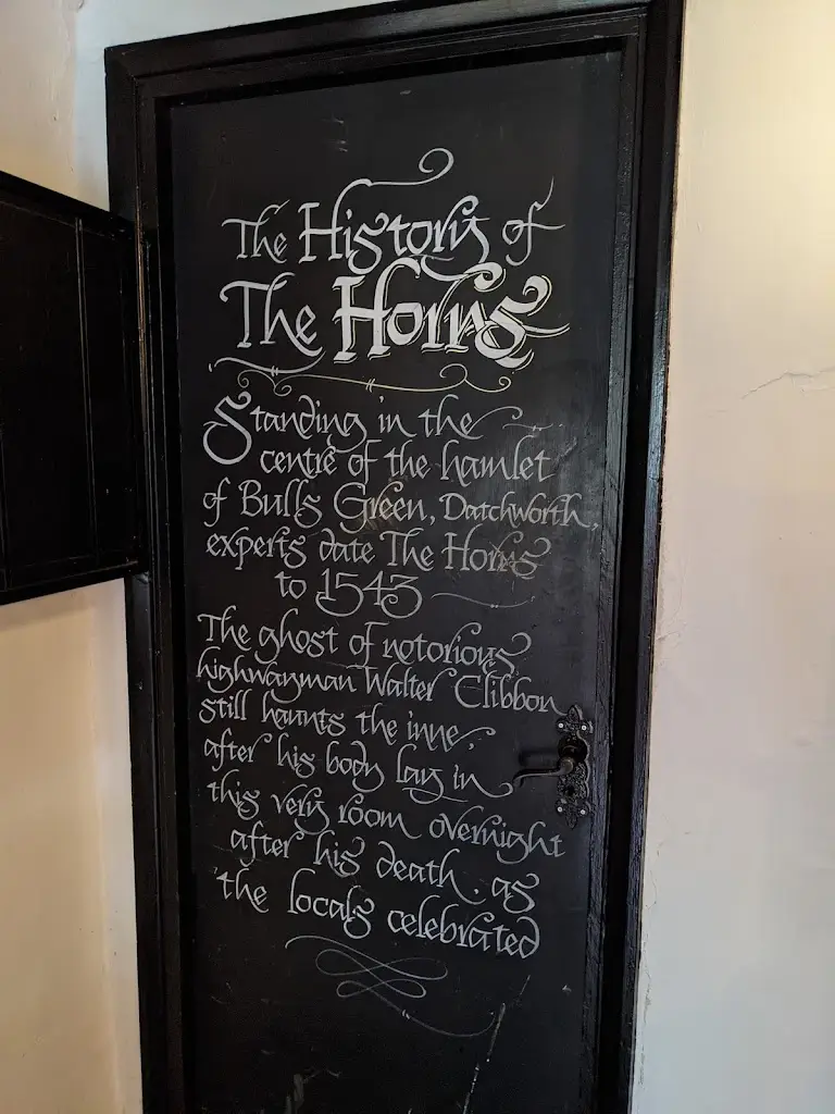 Menu_The Horns_Datchworth_immagine_4