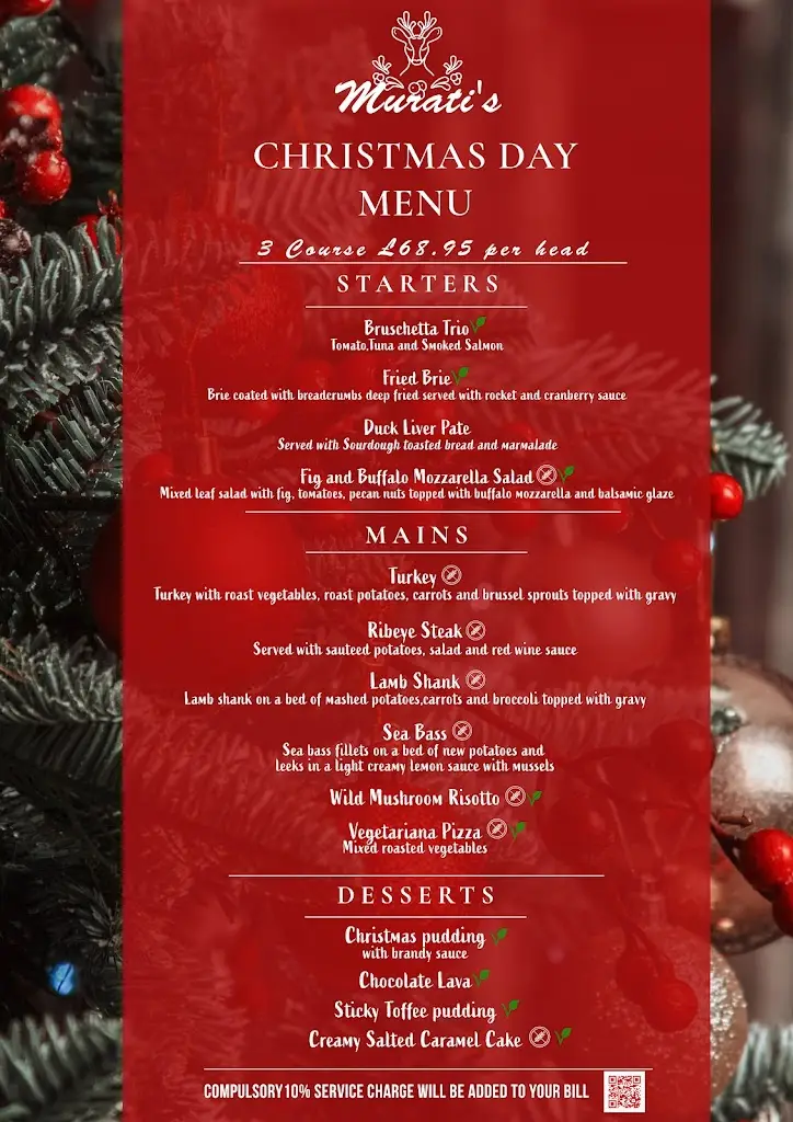 Menu_Murati's Pizzeria Ristorante | Daventry_Daventry_image_1