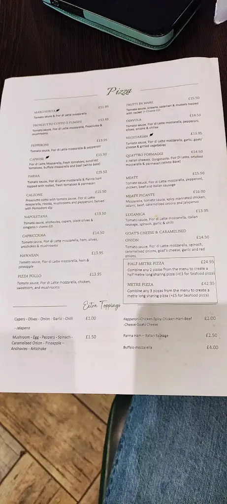 Menu_Murati's Pizzeria Ristorante | Daventry_Daventry_image_3