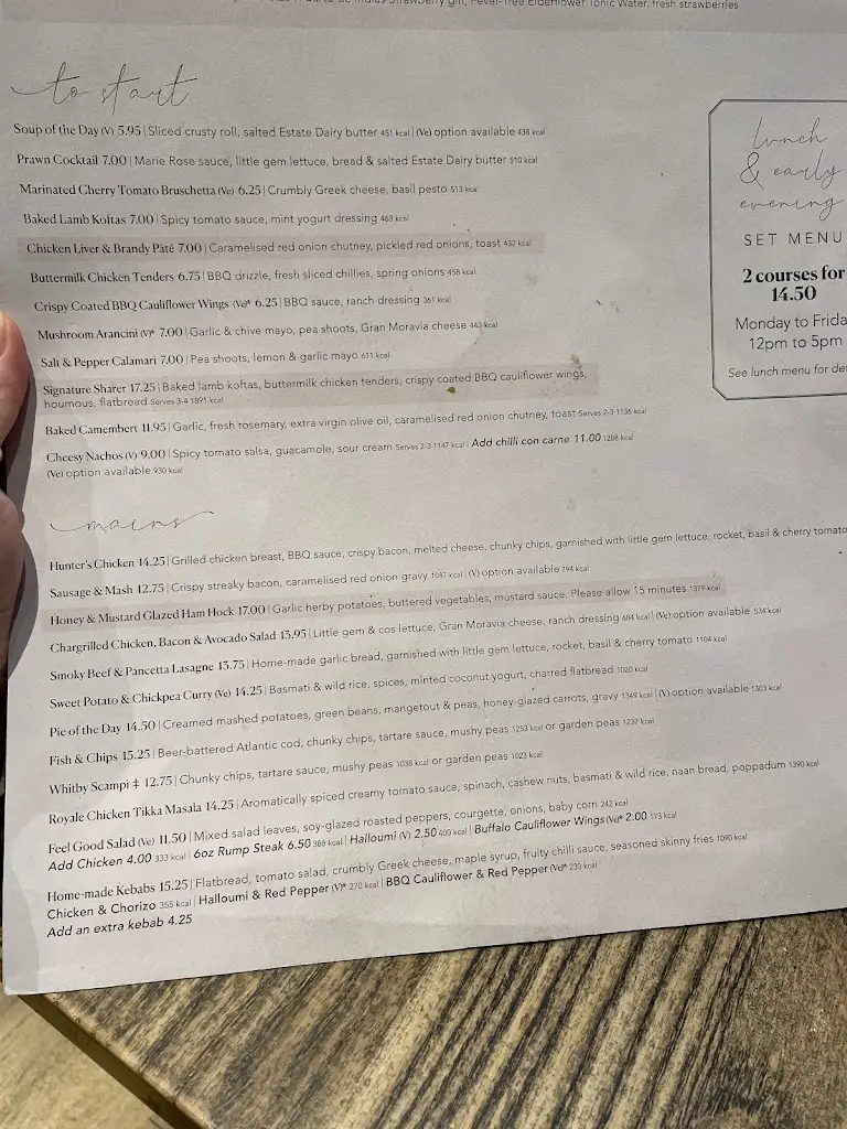 Menu_Middlemore Farm_Daventry_image_4