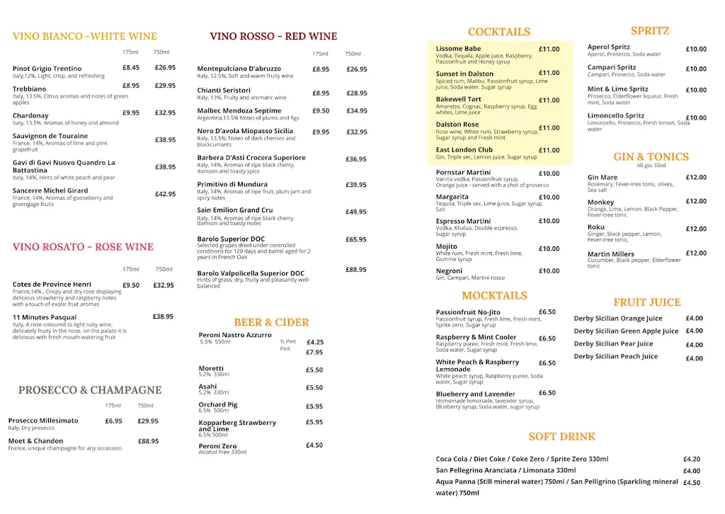 Menu_Lissome Italian Restaurant_Dalston_image_2