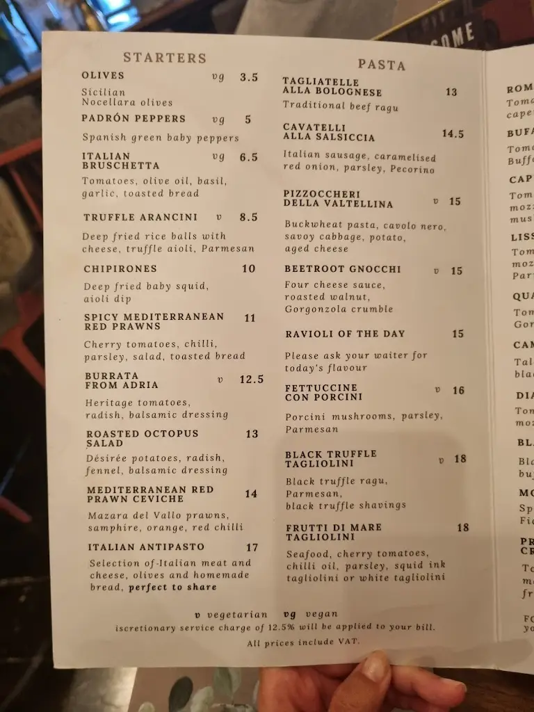 Menu_Lissome Italian Restaurant_Dalston_image_4