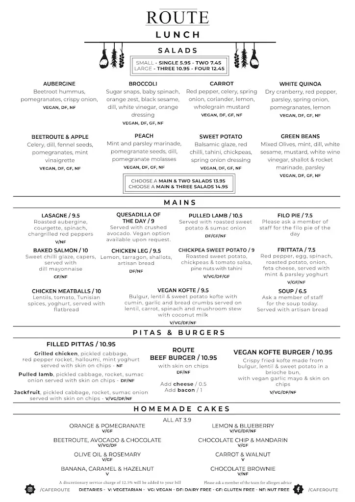 Menu_Route Dalston_Dalston_imagen_3