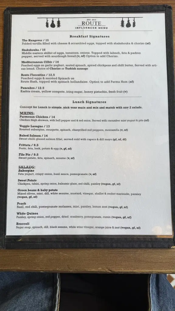 Menu_Route Dalston_Dalston_imagen_4