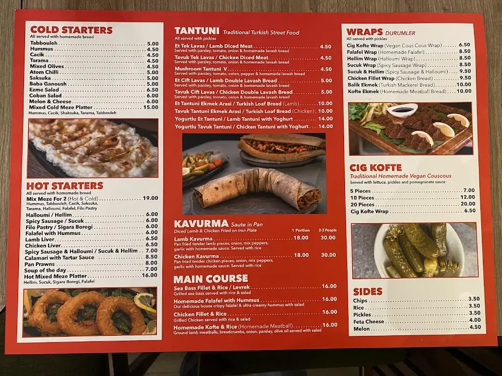 Menu_Mersin Tantuni Dalston Restaurant_Dalston_image_1