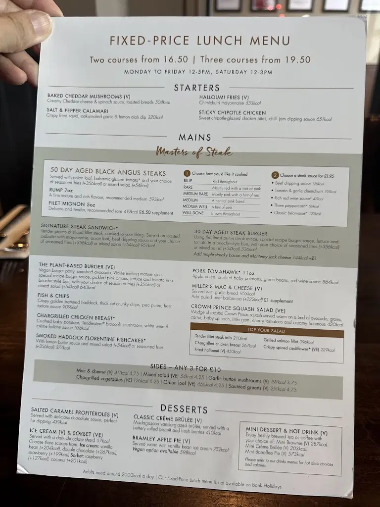 Menu_Miller & Carter_Ashton-under-Lyne_imagen_4