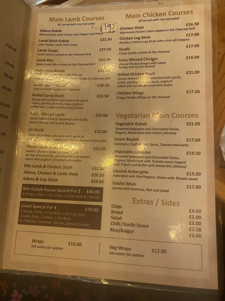 Menu_Yeni Umut 2000 Dalston_Dalston_image_2