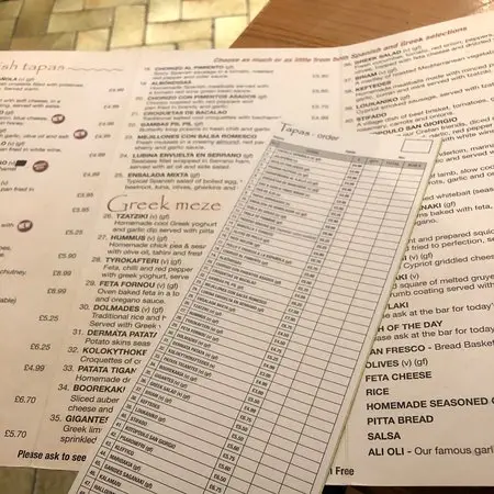 Menu_The Old Yard Tapas Bar_Darlington_image_3