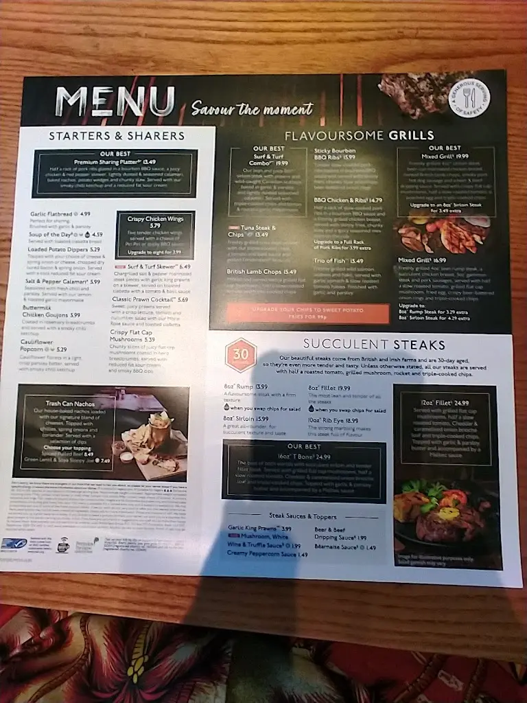 Menu_Morton Park Beefeater_Darlington_image_2