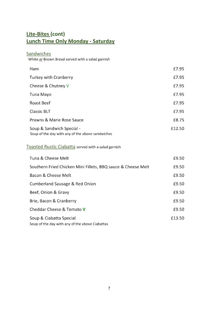 Menu_The Old Ginn House Inn_Dearham_image_1