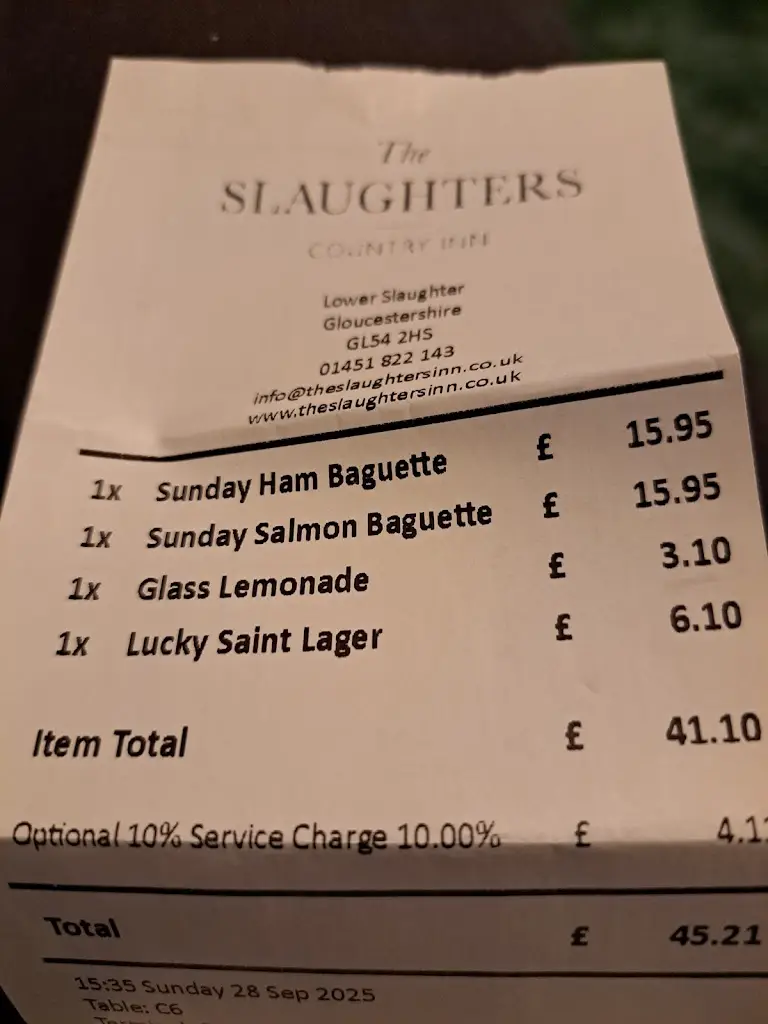 Mark B_The Slaughters Country Inn_Deddington_review