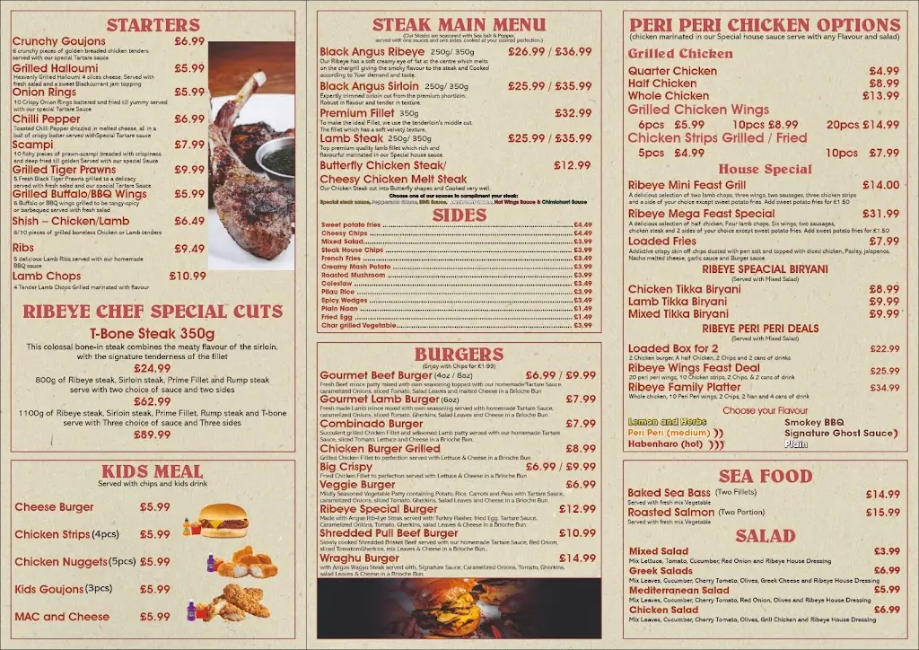 Menu_Dartford Ribeye Steakhouse_Dartford_image_2