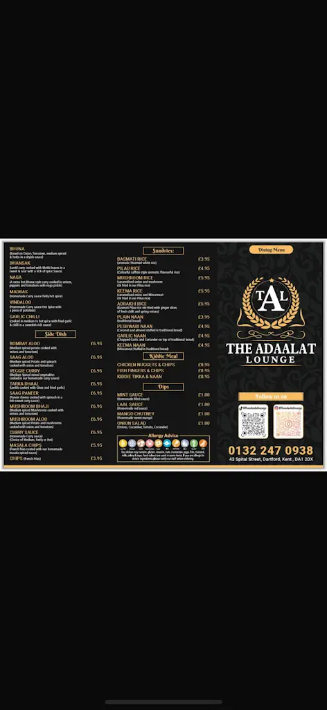 Menu_The Adaalat Lounge_Dartford_image_2