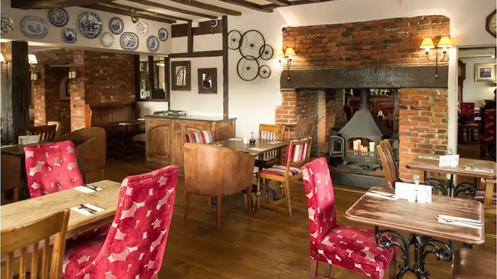 The White Horse Inn restaurant in Debenham